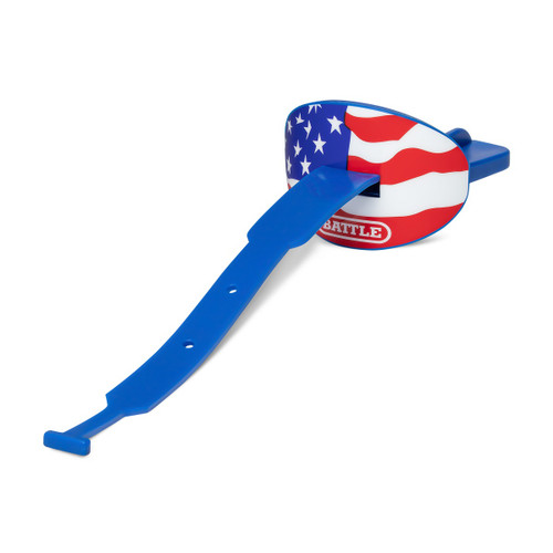 "American Flag" Speed Football Mouthguard with Connected Thick Strap