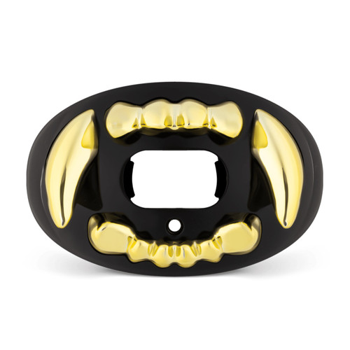 Gold; Battle Sports 3D Apex Predator Oxygen Football Mouthguard