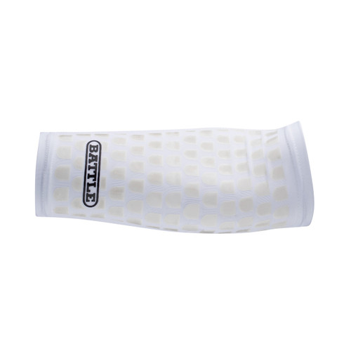White; Football Ultra-Stick Forearm Sleeve for Adults & Youth