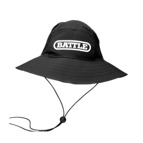 Black; Wide-Brimmed Coaches Bucket Hat