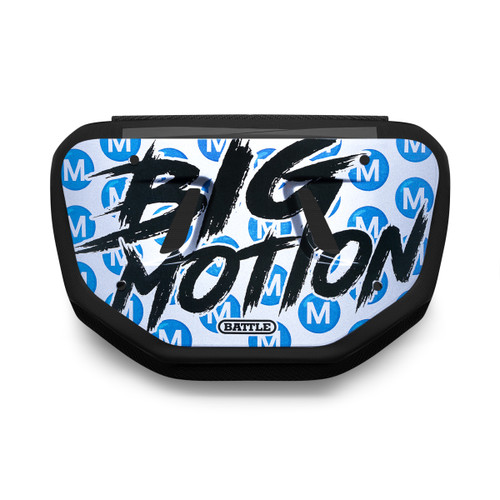 Big Motion Chrome Football Back Plate - Adult & Youth