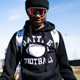 Retro Football Hoodie - Adult, battle