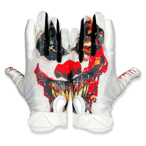"Krazy Klown" Cloaked Receiver Gloves - Adult